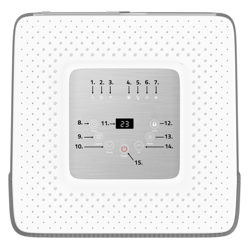 Aiwa AIWA-PAC10Y2 Portable Air Conditioner