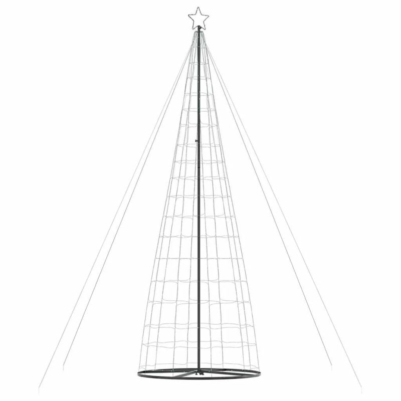vidaXL LED Ziemassvētku eglīte 1534 LED Zila 500 cm