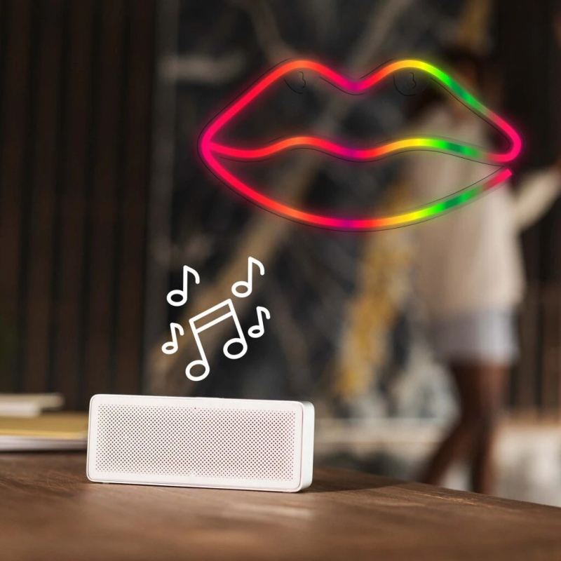 Manta SNL61RGB Style Neon Lights LIPS