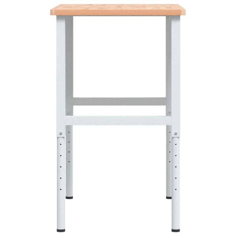 vidaXL darbagalds, 100x60x,71,5-98, cm, ozola masīvkoks, taisnstūra