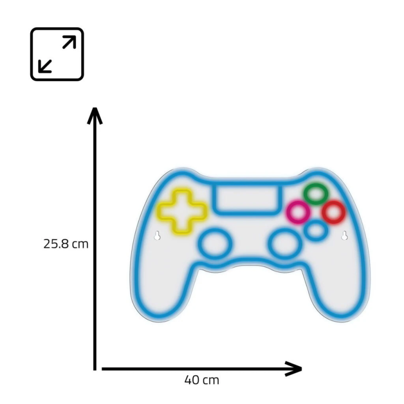 Manta SNL63MT Style Neon Lights GAMEPAD