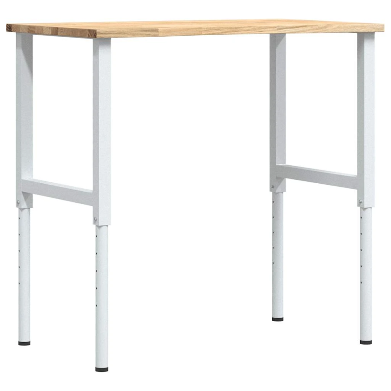 vidaXL darbagalds, 100x60x,71,5-98, cm, ozola masīvkoks