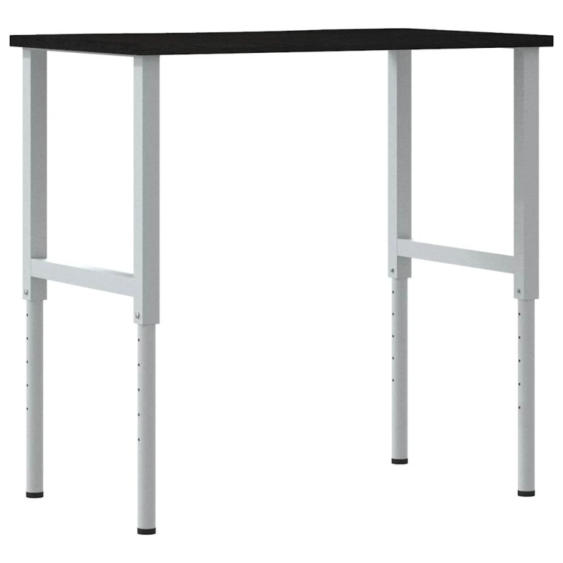 vidaXL darbagalds, brūns, 100x60x,71,5-98, cm, ozola masīvkoks