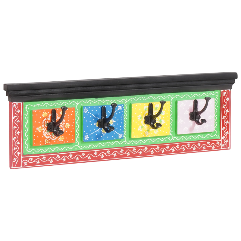 vidaXL Pakaramais Melna 80 x 25 x 2 cm Cieta mango koksne