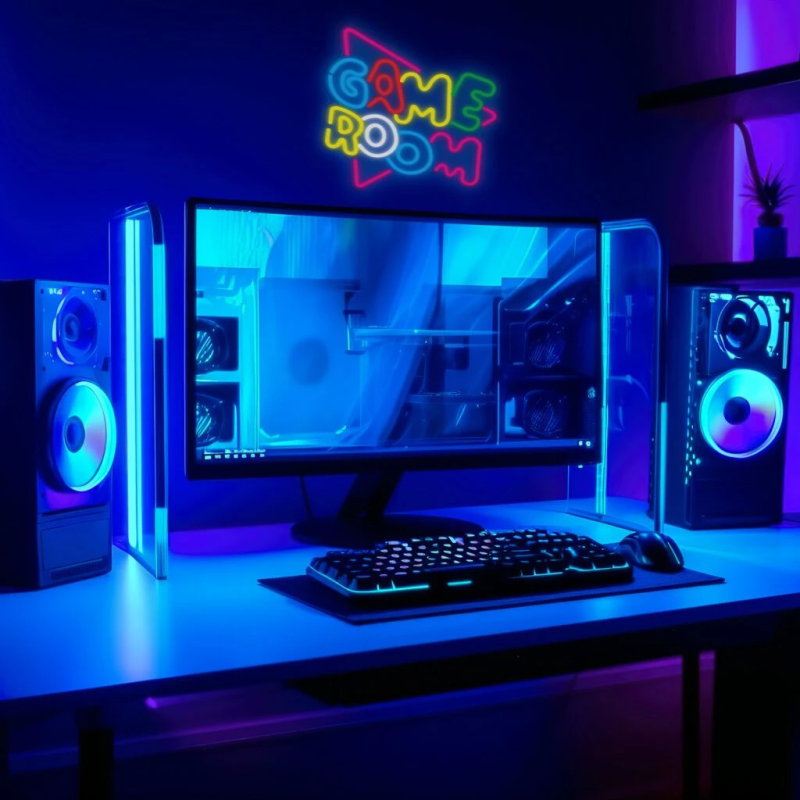 Manta SNL67MT Style Neon Lights GAME ROOM