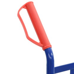 vidaXL Rokas rati Zila un sarkana 57 x 46 x 113 cm Tērauds