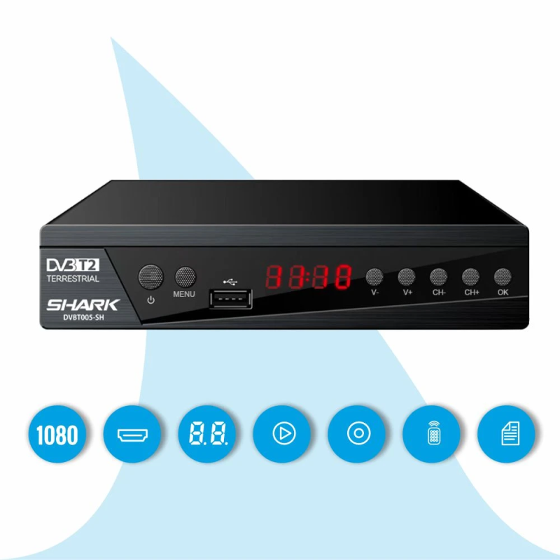Manta DVBT005-SH Tuner for TV DVBT-T2-HEVC SHARK