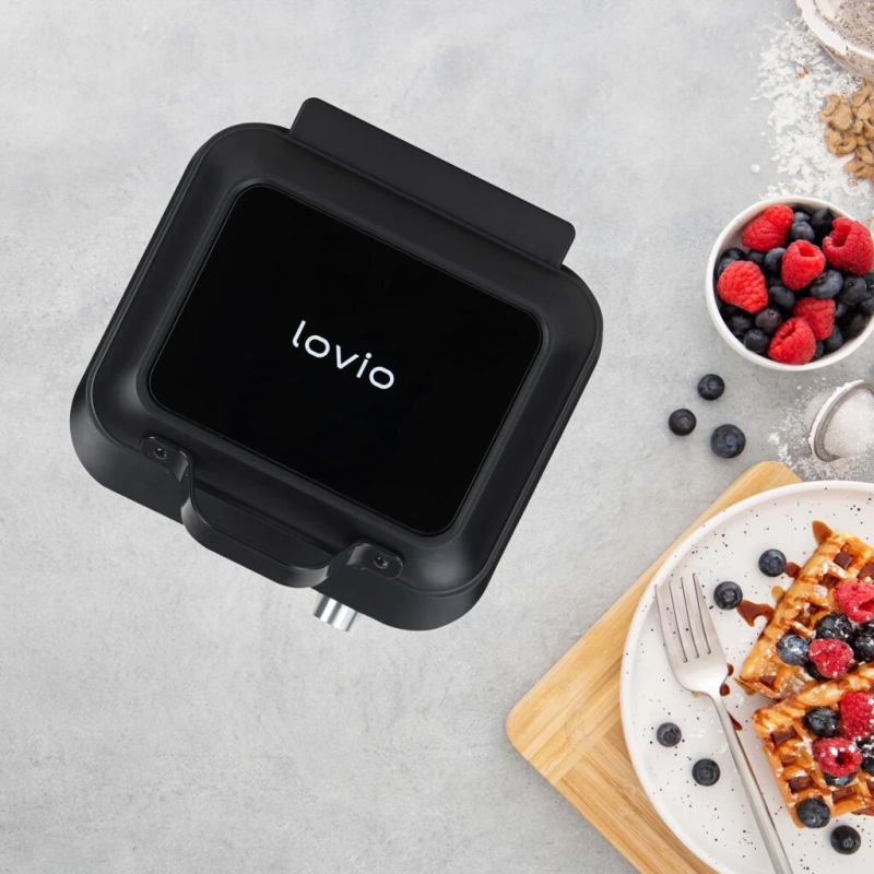 Lovio LVWF002BK Waffle Maker 1500W Black