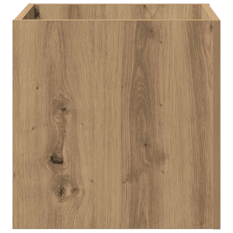 vidaXL Stādīšanas kaste Artisan Oak 40x40x40 cm Engineered Wood