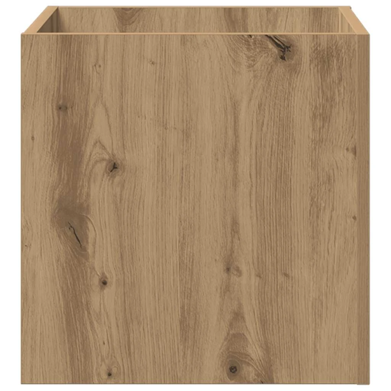 vidaXL Stādīšanas kaste Artisan Oak 40x40x40 cm Engineered Wood