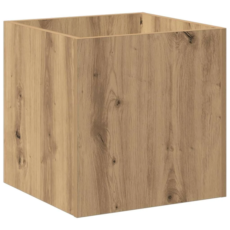 vidaXL Stādīšanas kaste Artisan Oak 40x40x40 cm Engineered Wood