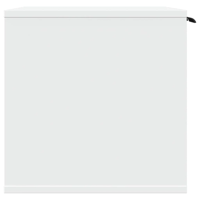 vidaXL Kaķu pakaišu kastes korpuss Balts 80x50x45 cm inženierijas koks