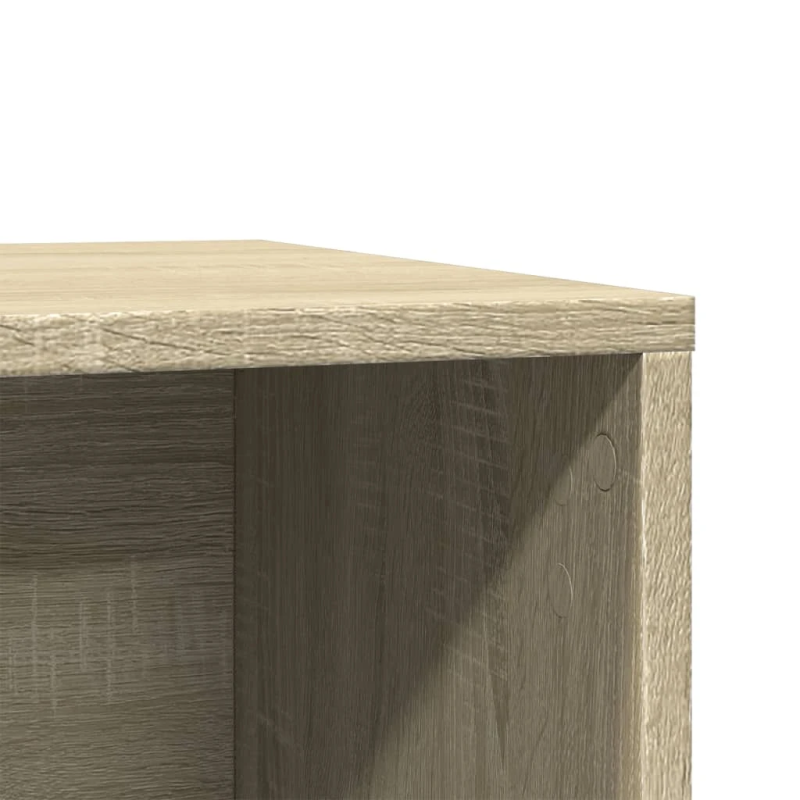 vidaXL Kaķu pakaišu kastes korpuss ozola 80x50x45 cm inženierijas koks