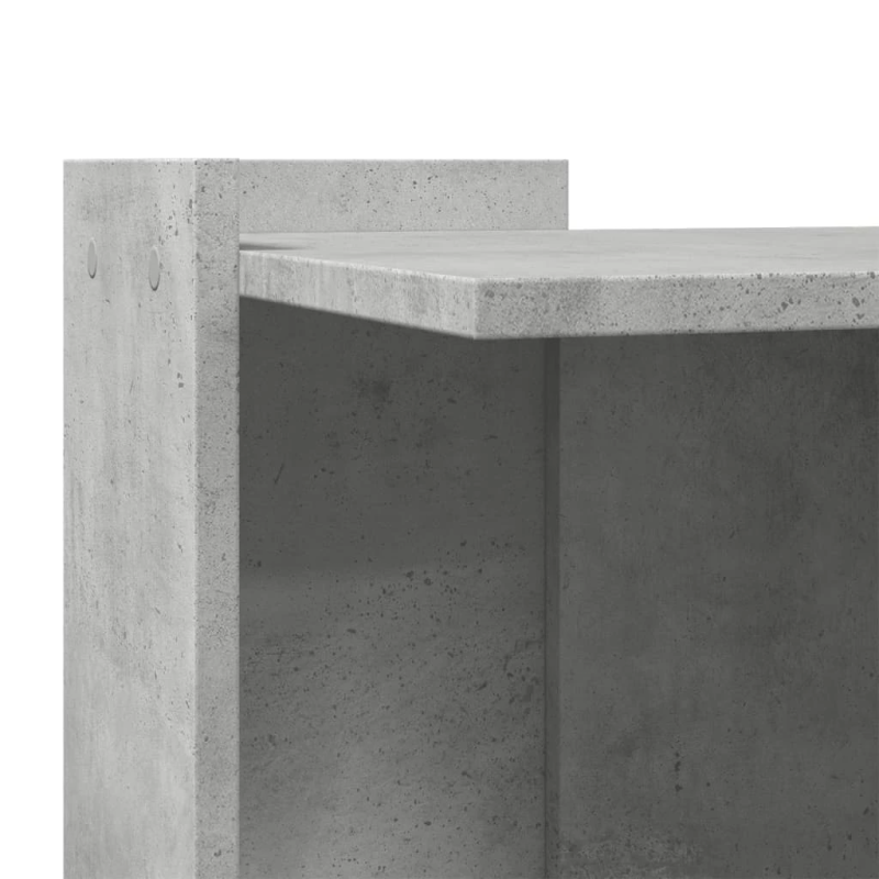 vidaXL Kaķu pakaišu kastes korpuss pelēks 42x42x51cm inženierijas koks