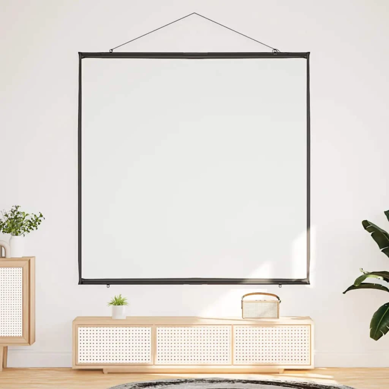 vidaXL projekcijas ekrāns pie sienas 81 collu 1:1