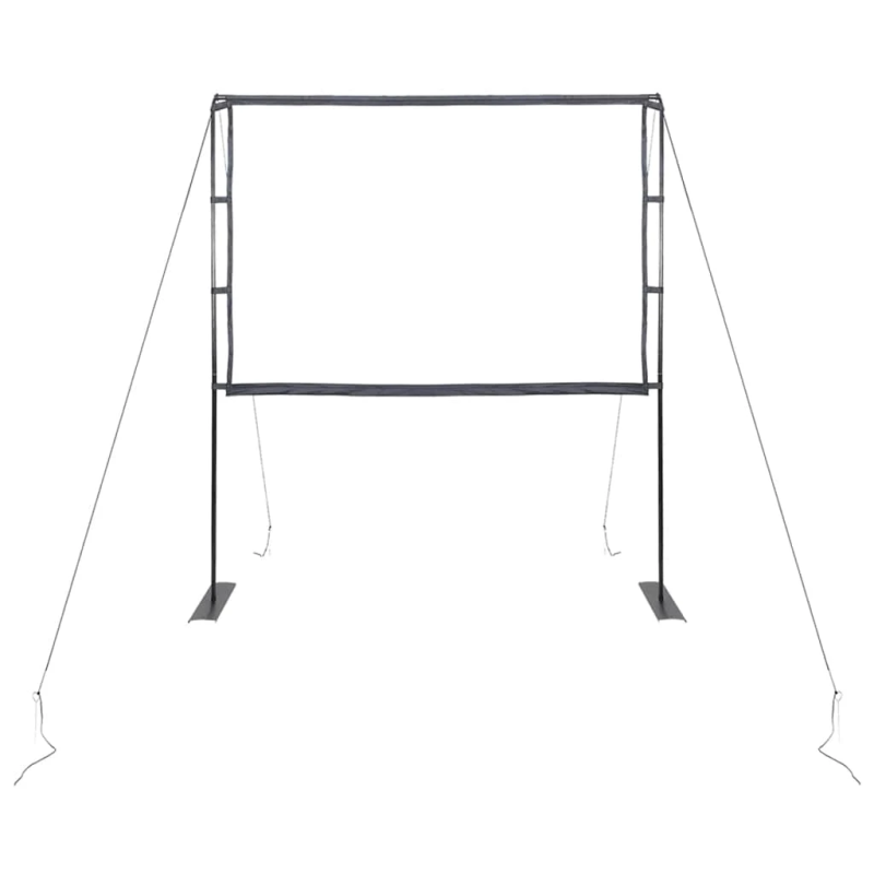 vidaXL projekcijas ekrāns ar statīviem, 100 collas, 4:3