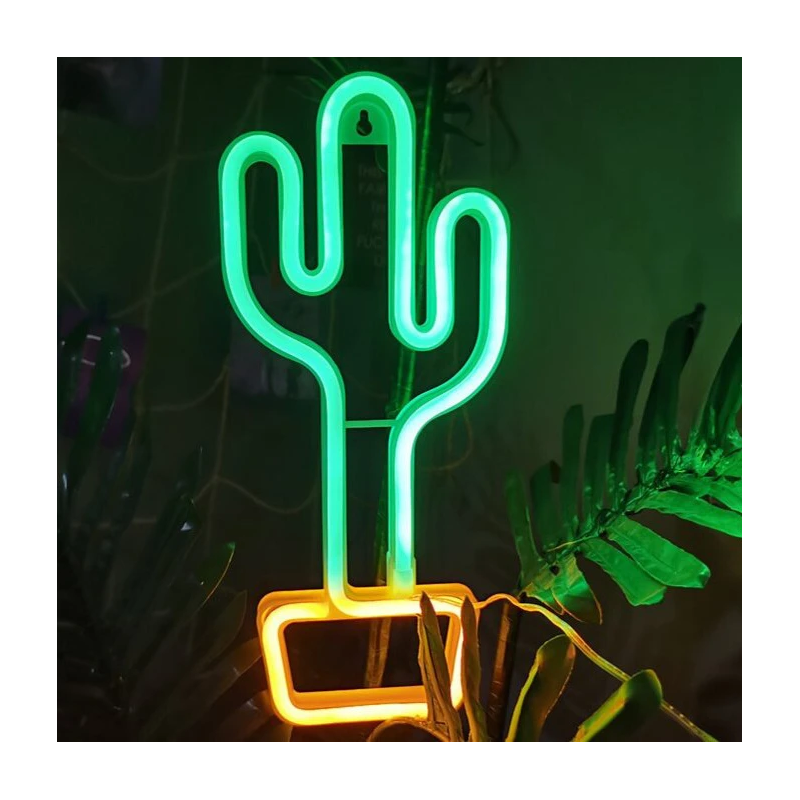 Manta SNL07GNT Style Neon Lights CACTUS Green-Yellow