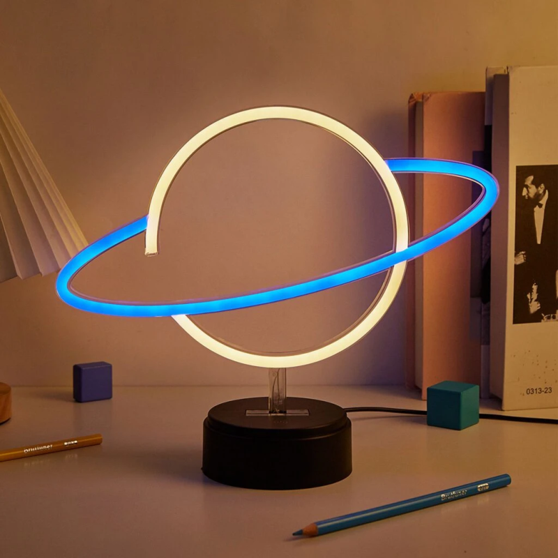 Manta SNL38BLT LED lamp Light decoration Planeta blue-white