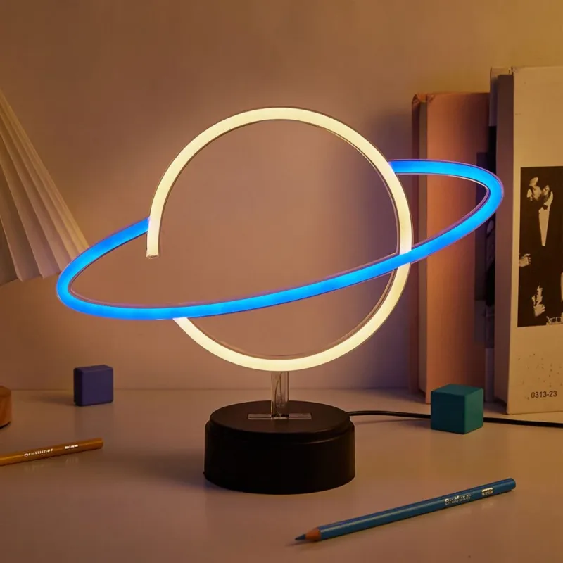 Manta SNL38BLT LED lamp Light decoration Planeta blue-white