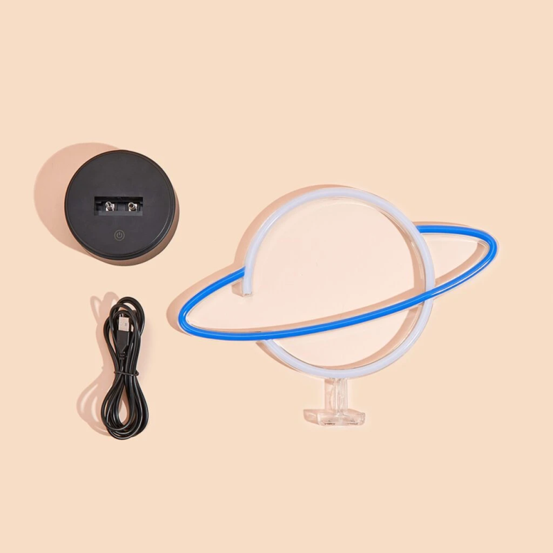 Manta SNL38BLT LED lamp Light decoration Planeta blue-white