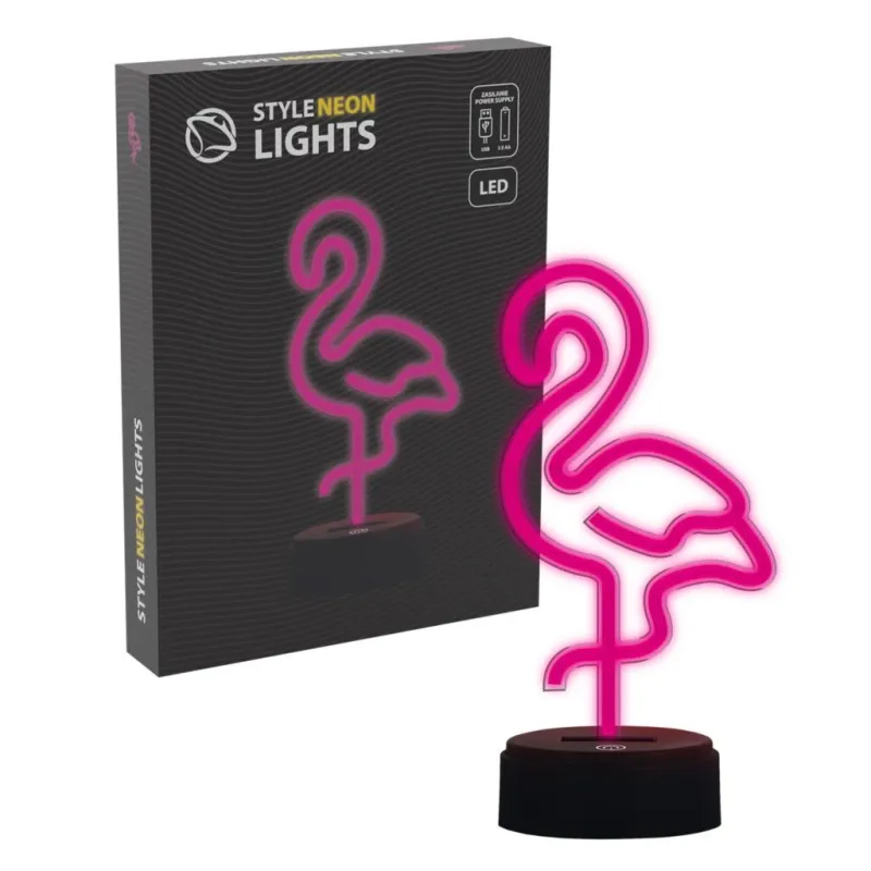 Manta SNL79PK LED lamp Light decoration Flamingo 2 pink