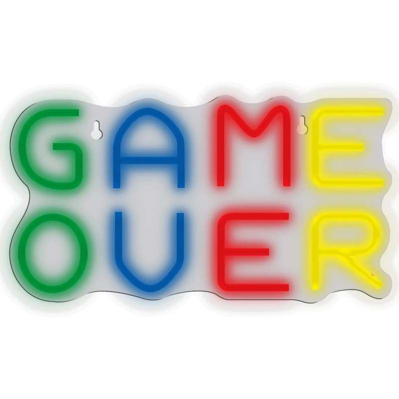 Manta SNL102MT Style Neon Lights GAME OVER