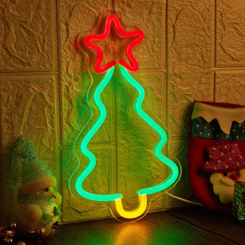 Manta SNL106MT Style Neon Lights CHRISTMAS TREE