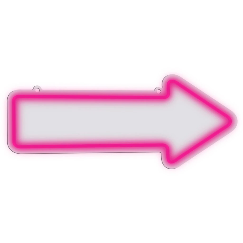 Manta SNL107PK Style Neon Lights ARROW pink