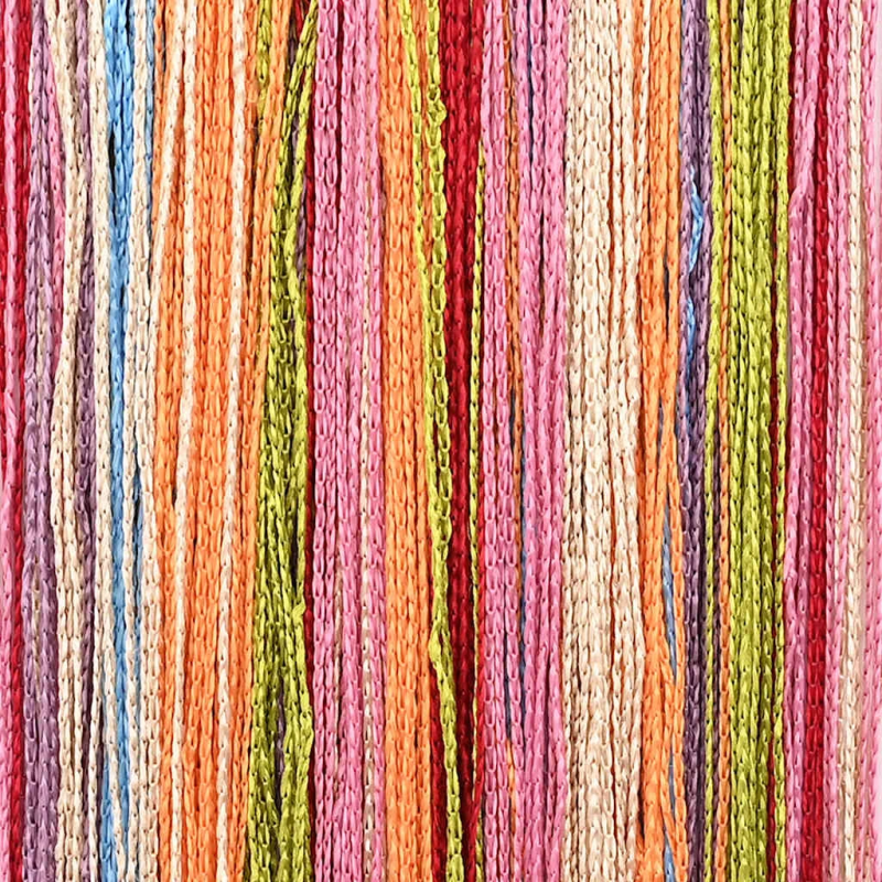 vidaXL bārkšu aizkari, 2 gab., 100x250 cm, daudzkrāsaini