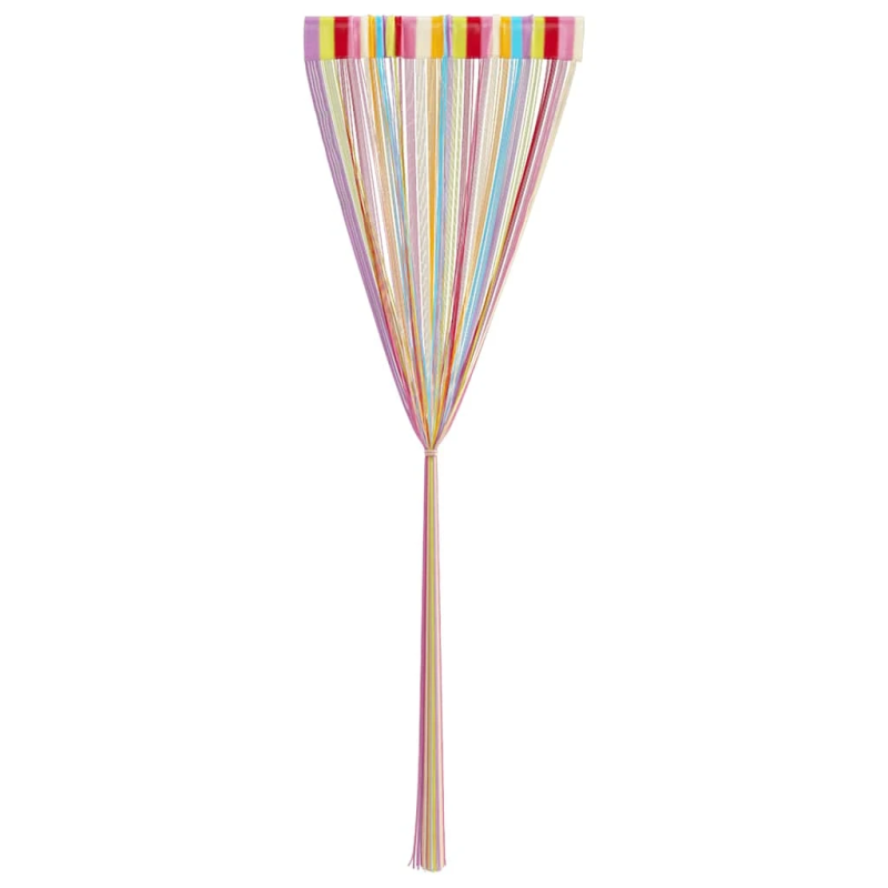 vidaXL bārkšu aizkari, 2 gab., 140x250 cm, daudzkrāsaini