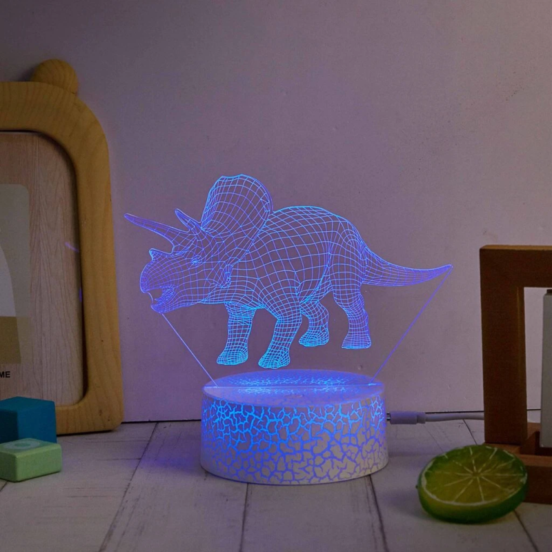 Manta SNL117RGB LED lamp Light decoration Dinosaurs RGB 3D