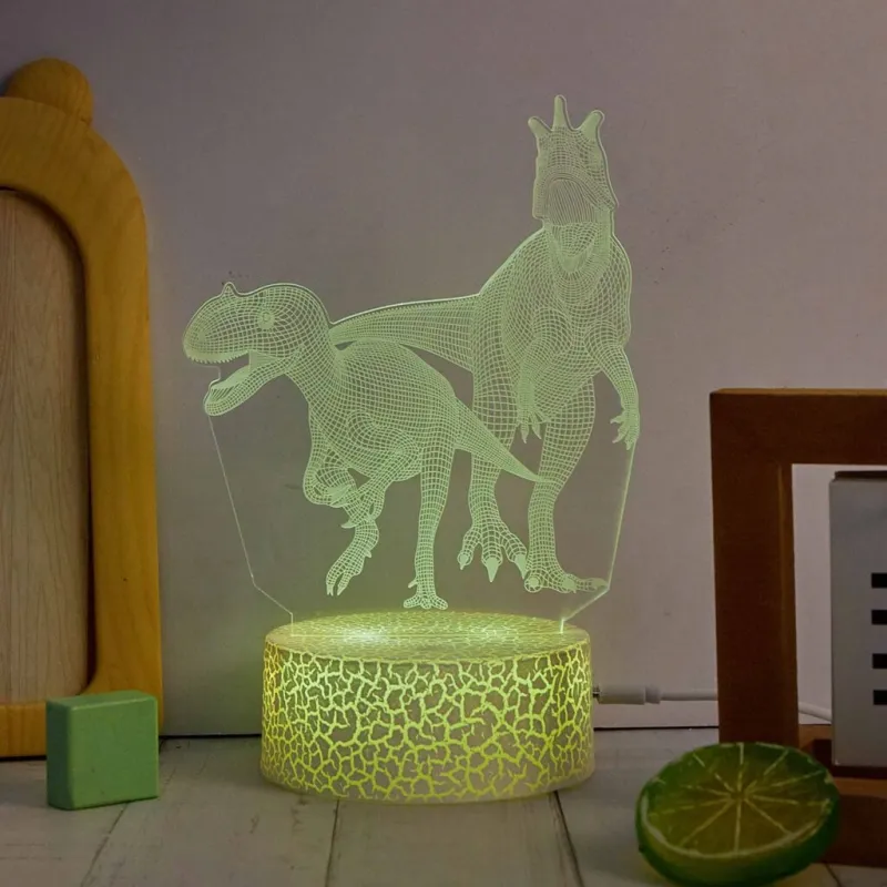 Manta SNL117RGB LED lamp Light decoration Dinosaurs RGB 3D