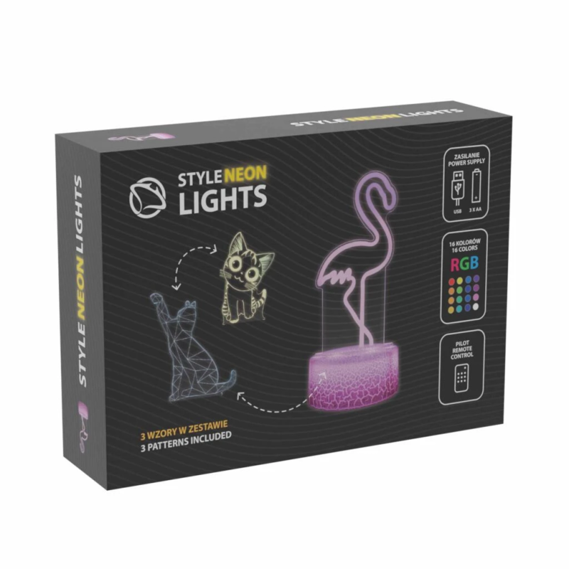 Manta SNL119RGB LED lamp Light decoration Animals RGB 3D