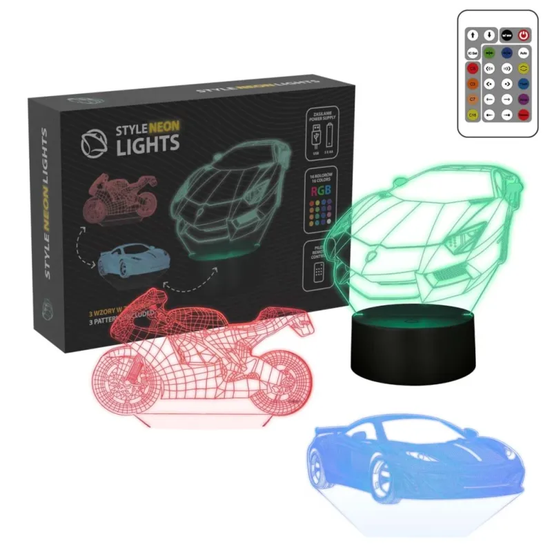 Manta SNL120RGB LED lamp Light decoration Vehicles 1 RGB 3D