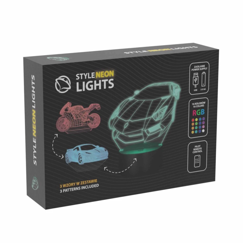 Manta SNL120RGB LED lamp Light decoration Vehicles 1 RGB 3D