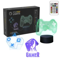 Manta SNL122RGB LED lamp Light decoration Game 2 RGB 3D