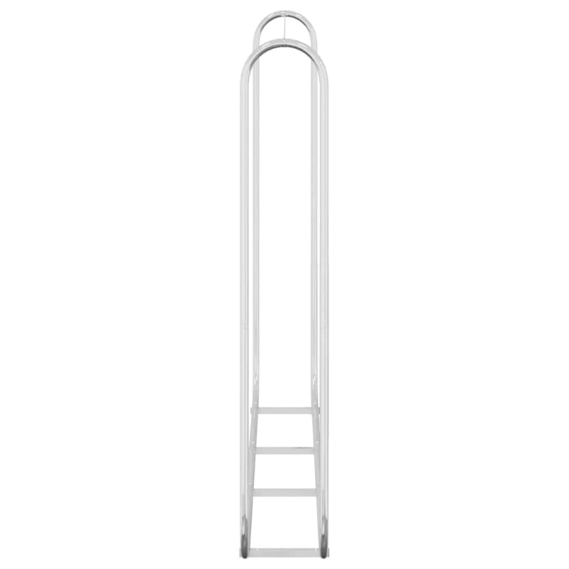 vidaXL malkas uzglabāšanas statīvs, 200x25x150 cm, cinkots tērauds