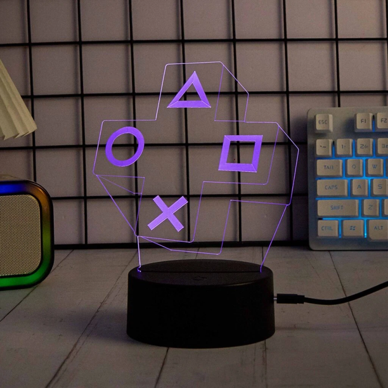 Manta SNL122RGB LED lamp Light decoration Game 2 RGB 3D