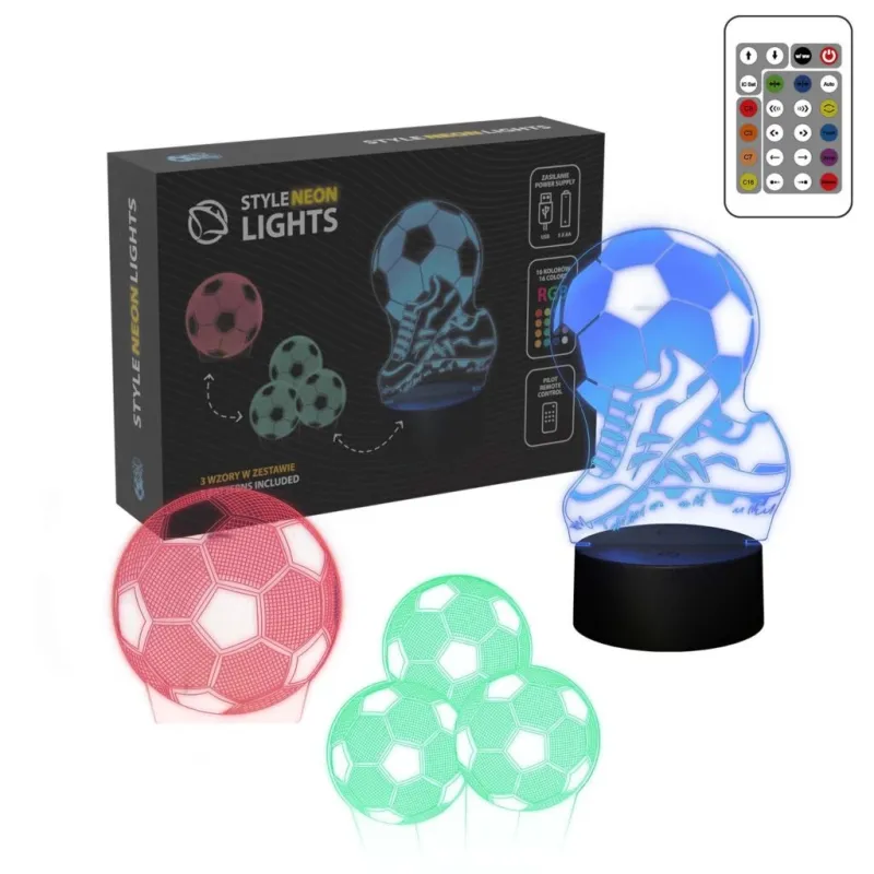 Manta SNL124RGB LED lamp Light decoration Balls RGB 3D