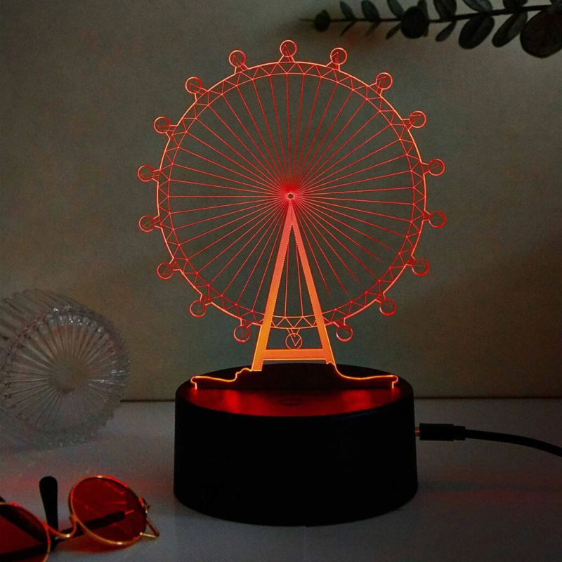 Manta SNL125RGB LED lamp Light decoration Buildings RGB 3D