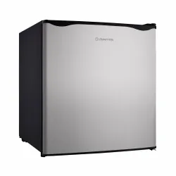 Manta MM515PSL Fridge 46L Silver inox-black