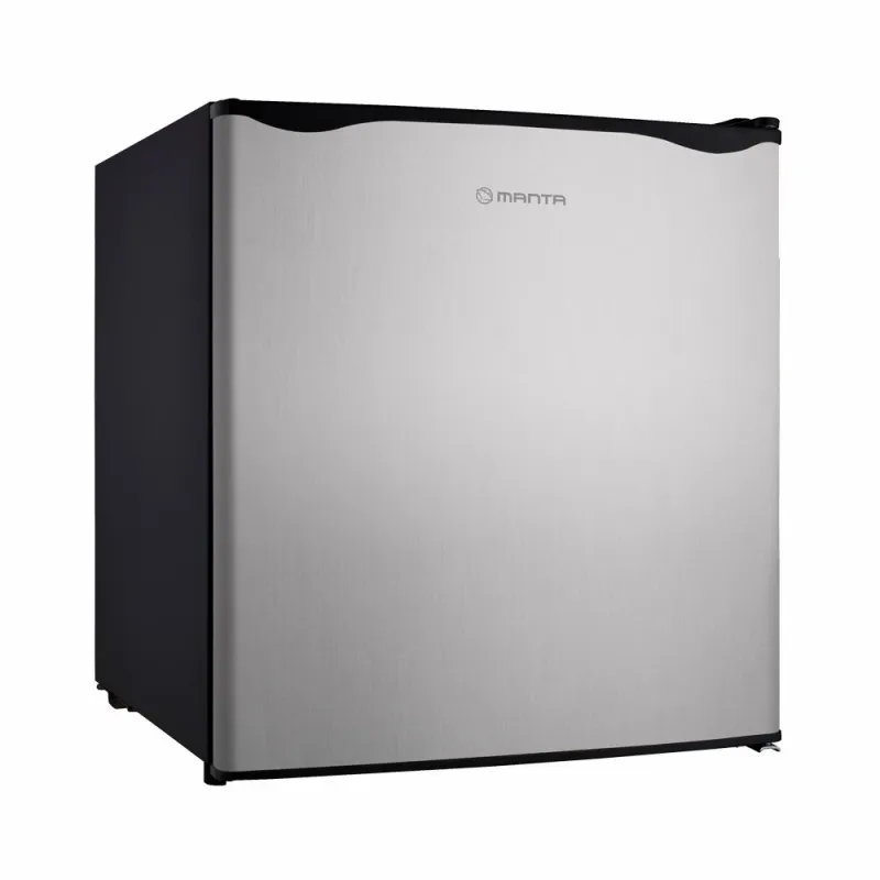 Manta MM515PSL Fridge 46L Silver inox-black
