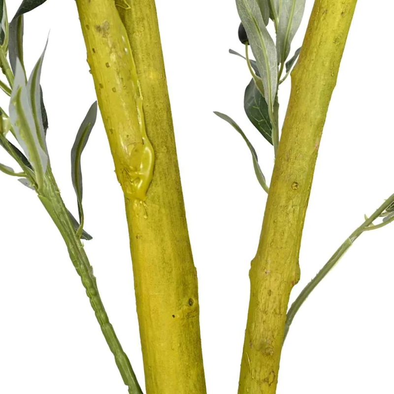vidaXL mākslīgais olīvkoks, 200 lapas, 300 cm, zaļš