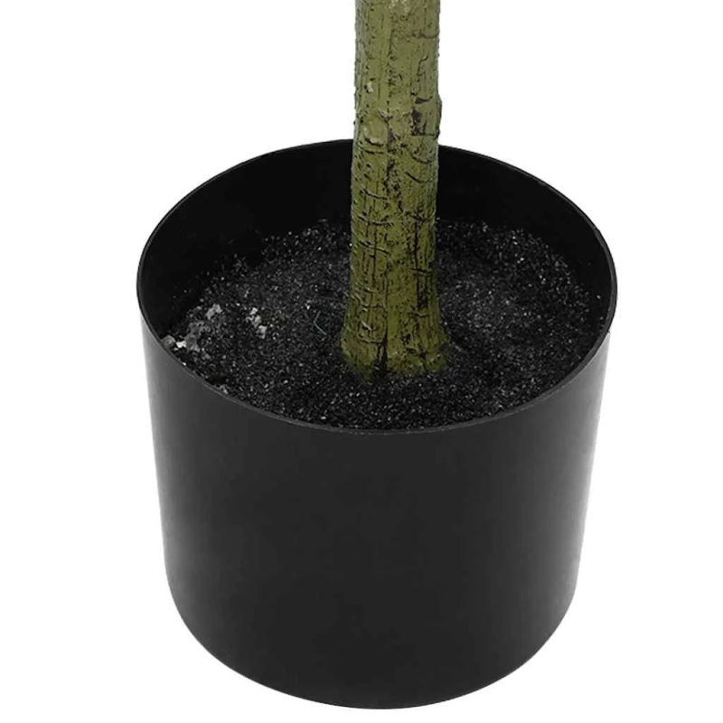 vidaXL mākslīgais olīvkoks, 450 lapas, 120 cm, zaļš