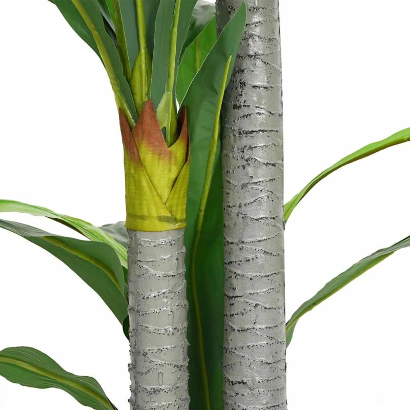 vidaXL mākslīgais dracaena koks, 36 lapas, 120 cm, zaļš
