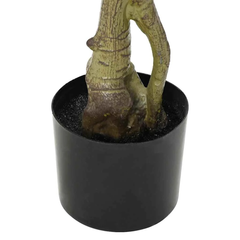 vidaXL mākslīgais citronkoks, 234 lapas, 90 cm, zaļš