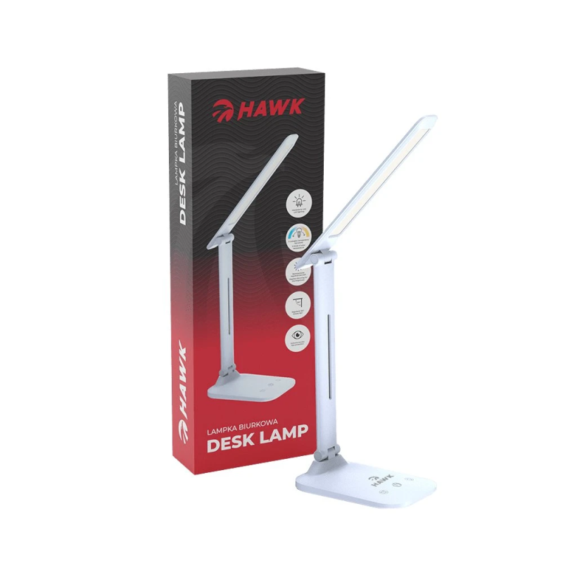 Hawk HW-LAMP01 Desk Lamp White