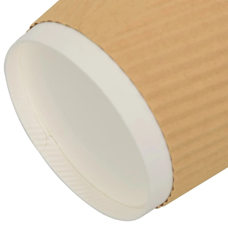 vidaXL papīra kafijas krūzes 1000 gab. 4 unces 100 ml Brūni