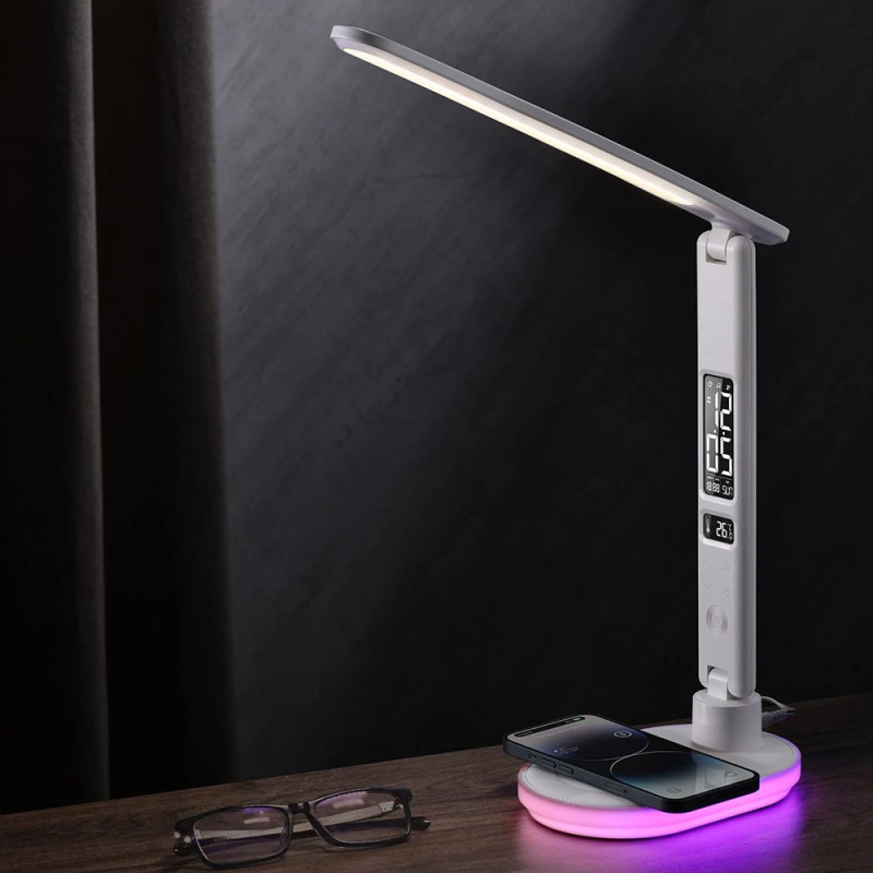 Hawk HW-LAMP03 LED Desk Lamp White RGB