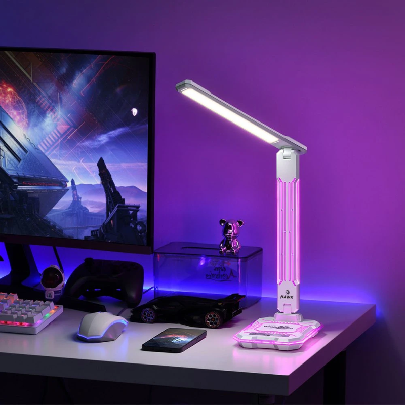 Hawk HW-LAMP04 Desk Lamp White